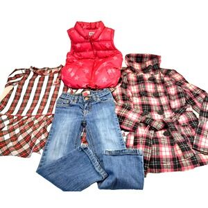 Girls 5/6 Lot Winter‎ Preppy Clothing Wet Seal Y2K Wool Blend Pea Coat Academia